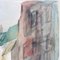 Roland DuBuc, Parisian Street Scene, 1970s, Watercolor, Framed 7