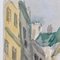 Roland DuBuc, Parisian Street Scene, 1970s, Watercolor, Framed 5