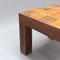 Tavolino vintage quadrato con ripiano in ceramica di Jacques Blin, Francia, anni '50, Immagine 20