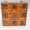 Vintage French Square Side Table with Ceramic Tile Top by Jacques Blin, 1950s, Image 2