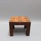 Vintage French Square Side Table with Ceramic Tile Top by Jacques Blin, 1950s, Image 3