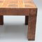 Table d'Appoint Carrée Vintage avec Plateau en Carreaux de Céramique par Jacques Blin, France, 1950s 18