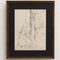 Guillaume Dulac, Mother with Child Under a Tree, 1920s, Pencil Drawing, Framed 2