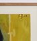 Raymond Debiève, Donna nuda in casa, 1969, Olio su carta, con cornice, Immagine 6