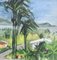 Robert Humblot, La Baie de Fort-de-France Martinique, 1959, Huile sur Toile, Encadrée 7