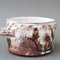 Vaso vintage decorativo in ceramica con coperchio di Michel Barbier, Francia, anni '60, Immagine 11