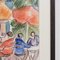 Catherine Garros, Le Café, 1990s, Watercolor, Framed 8