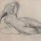 Guillaume Dulac, Ritratto di nudo sdraiato, anni '20, Disegno a matita su carta, con cornice, Immagine 7