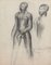 Guillaume Dulac, Portrait de Jean, Années 1920, Dessin au Crayon sur Papier, Encadré 1