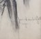Guillaume Dulac, Porträt von Jean, 1920er Jahre, Bleistiftzeichnung auf Papier, gerahmt 4