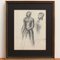Guillaume Dulac, Porträt von Jean, 1920er Jahre, Bleistiftzeichnung auf Papier, gerahmt 2
