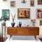 Italienisches Vintage Sideboard im Stil von Gio Ponti, 1950er 4