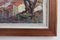 French School Artist, French Riviera View, 1950s, Oil on Panel, Framed 14