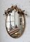 Vintage Spanish Gilt Metal Toleware Wall Mirror, 1970s 2