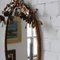 Espejo de pared Toleware español vintage de metal dorado, años 70, Imagen 9