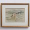 Genevieve Galllibert, Grazing Cattle in Normandy, 1930s, Aquarelle, Encadrée 2
