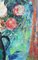 Lilian Whitteker, Mazzo di fiori in una brocca, anni '60, Olio su tela, con cornice, Immagine 15