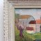 Anna Costa, Paesaggio provenzale, anni '50, Olio su tela, con cornice, Immagine 7