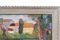 Anna Costa, Paesaggio provenzale, anni '50, Olio su tela, con cornice, Immagine 5