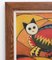 F. DuParc Porträt einer ruhenden Katze, 1960er, Öl auf Karton, gerahmt 5