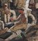 Yves Brayer, Soldiers Playing Cards, 1939, Aquarell, gerahmt 11