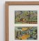 French School Artist, Views of Madagascar, 1960s, Gouache on Paper, Framed 4