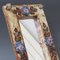 Specchio da parete in ceramica con motivo floreale di La Roue, anni '60, Immagine 12