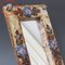 Specchio da parete in ceramica con motivo floreale di La Roue, anni '60, Immagine 11