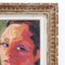 Anna Costa, Portrait of a Young Woman, 1960s, Oil on Board, Framed, Image 7