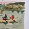 Yves Brayer, Mexican Fishermen in Lake Patzcuaro, Lithograph, 1963, Framed 9