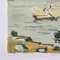 Yves Brayer, Mexican Fishermen in Lake Patzcuaro, Lithograph, 1963, Framed 13