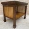 French Walnut Side Table, 1940s 2