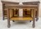 French Walnut Side Table, 1940s 12