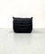 French Black Leather Togo Lounge Chair by Michel Ducaroy for Ligne Roset, 1970s 7