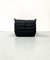 French Black Leather Togo Lounge Chair by Michel Ducaroy for Ligne Roset, 1970s, Image 7