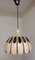 Vintage German Rustic Ceiling Lamp in Beige-Brown Ceramic, 1970s 2