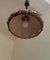 Vintage German Rustic Ceiling Lamp in Brown Ceramic, 1970s 3