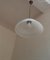 Antique German Ceiling Lamp with Opaque White Glass Shade, 1920s, Image 4
