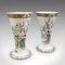 Vintage Japanese Decorative Flower Vases in Ceramic, 1930s, Set of 2 2
