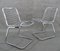 Wire Side Chairs, 1980s, Set of 2 7