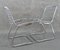 Chaises d'Appoint en Fil de Fer, 1980s, Set de 2 6