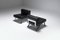 Black Leather Ombra 512 Lounge Chairs by Charlotte Perriand for Cassina ,Italy, Set of 2, Image 8