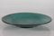 Art Deco Ceramic Bowl with Verdigris Green Glaze by Nils Kähler 1940s 1