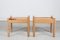 Mesas auxiliares de pino al estilo de Rainer Daumiller, Dinamarca, años 70. Juego de 2, Imagen 4