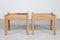 Tables d'Appoint en Pin dans le style de Rainer Daumiller, Danemark, 1970s, Set de 2 6
