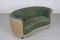 Danish Art Deco Curved Sofa, 1930s, Image 8