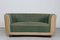 Danish Art Deco Curved Sofa, 1930s 2