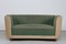 Geschwungenes dänisches Art Deco Sofa, 1930er 2