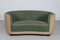 Geschwungenes dänisches Art Deco Sofa, 1930er 1