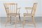 Windsor Beech Armchairs in the style of Børge Mogensen, Denmark, 1970s, Set of 2, Image 3